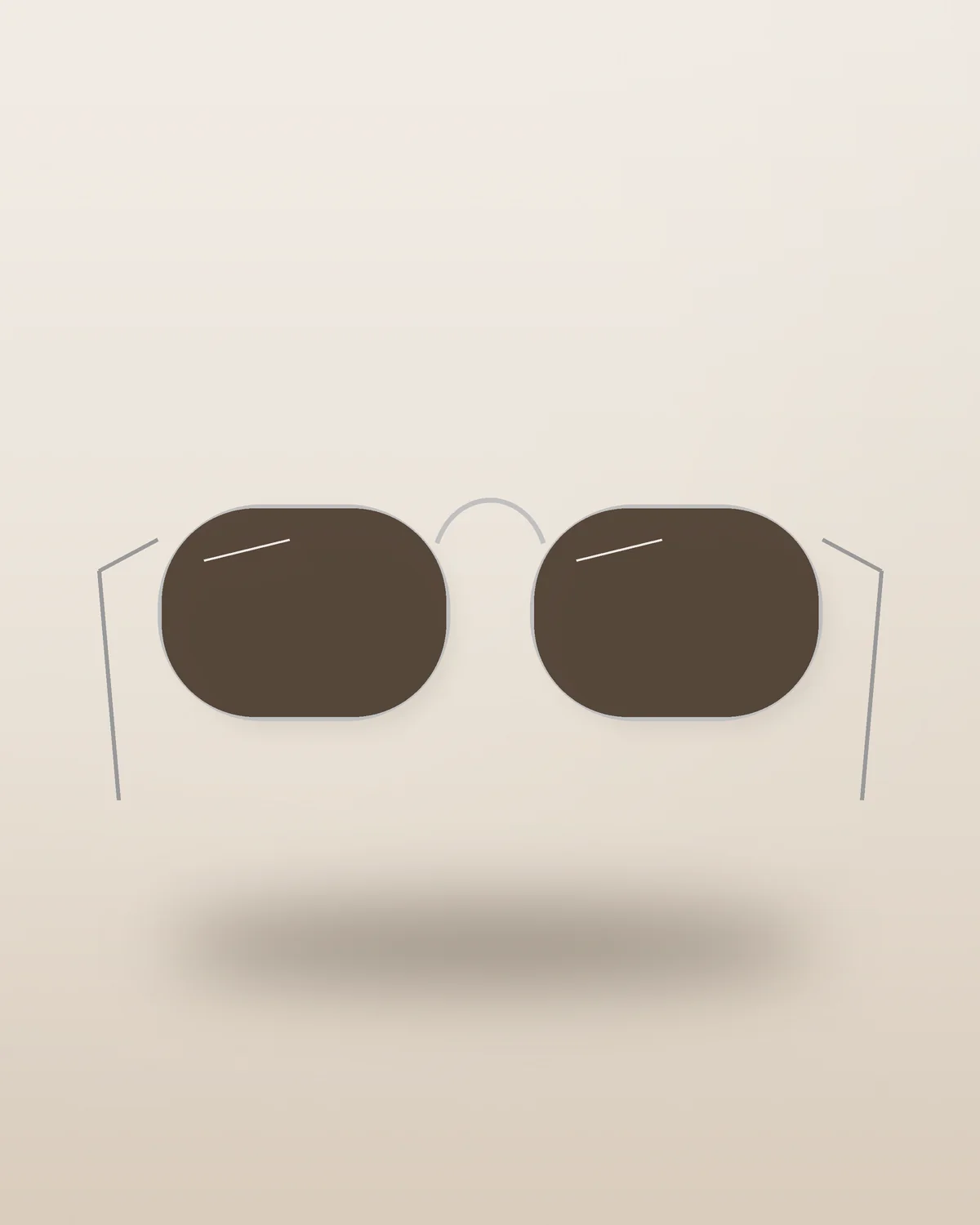 Cox’s Bazar Aviator Sunglasses in Silver