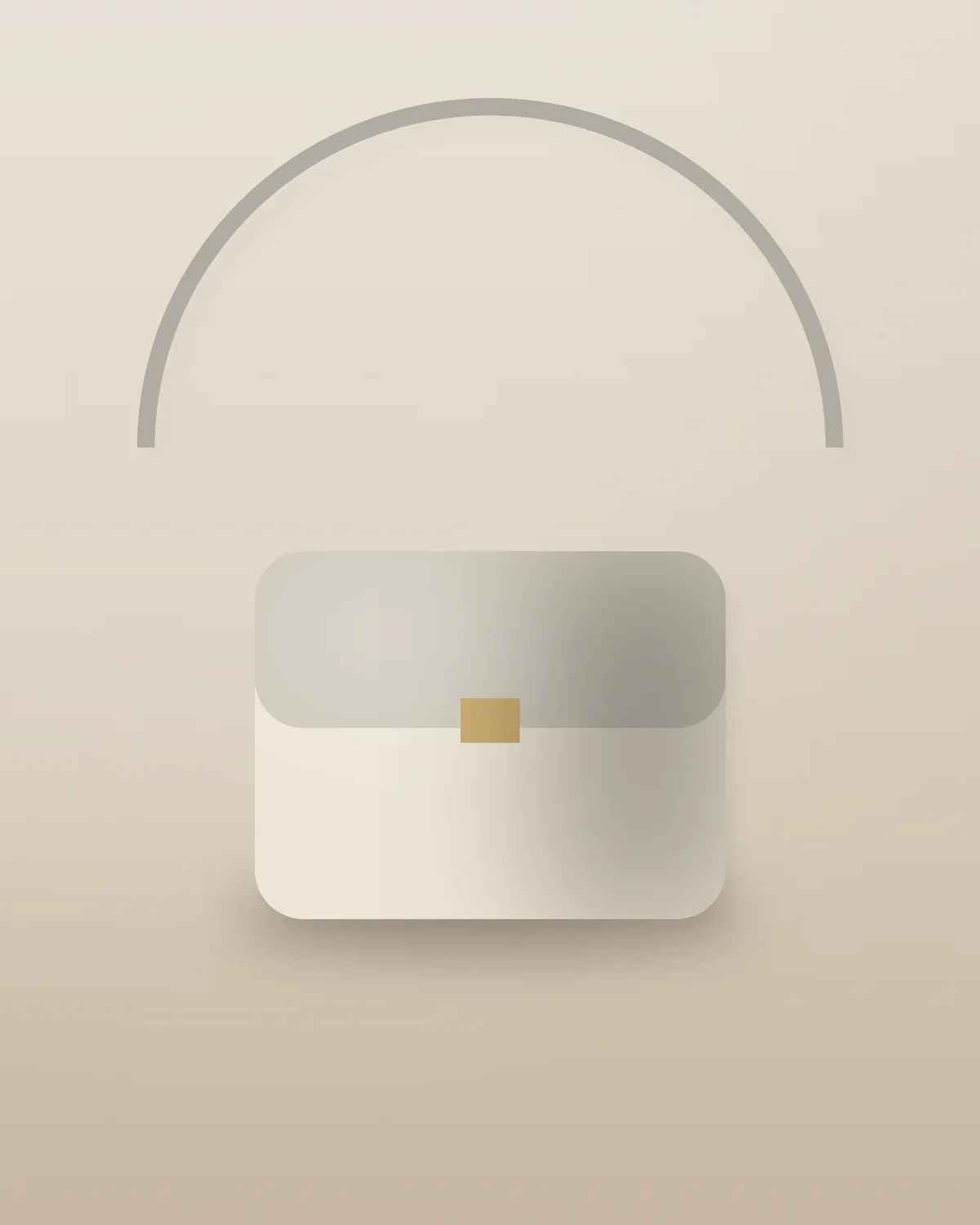 Gulshan Mini Shoulder Bag in Ivory