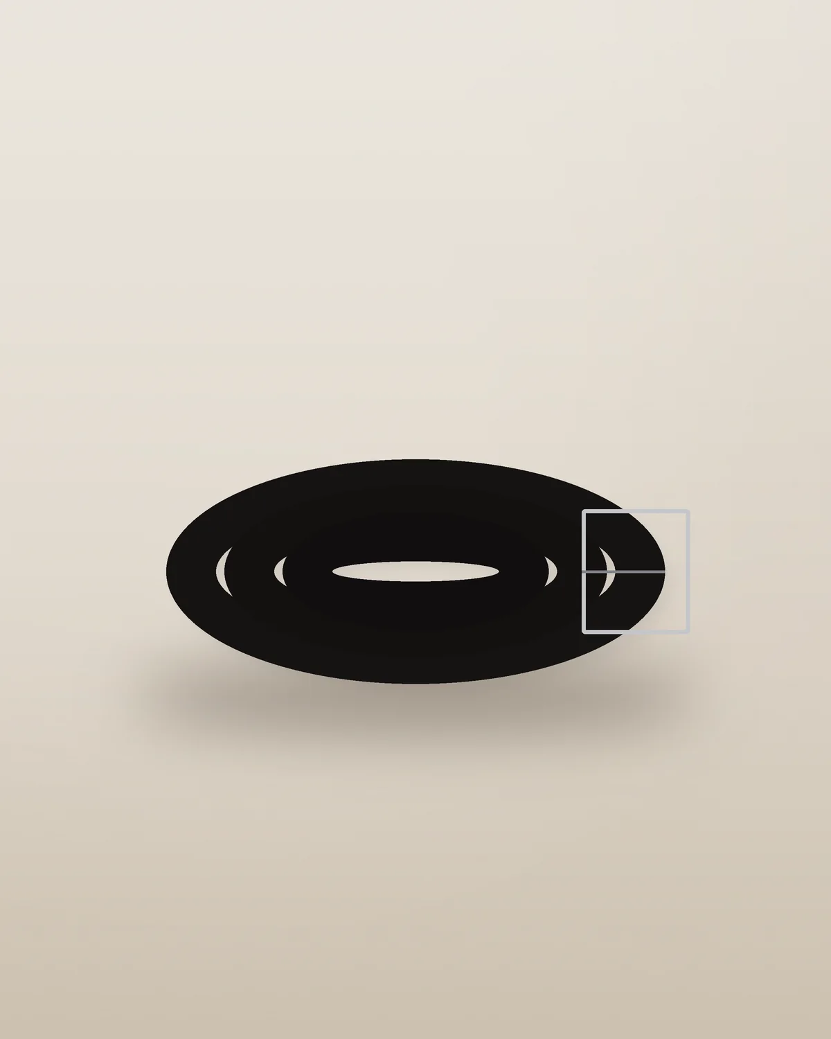 Reversible Leather Belt in Black